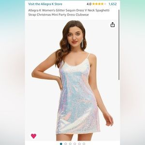 Sequin Mini Dress